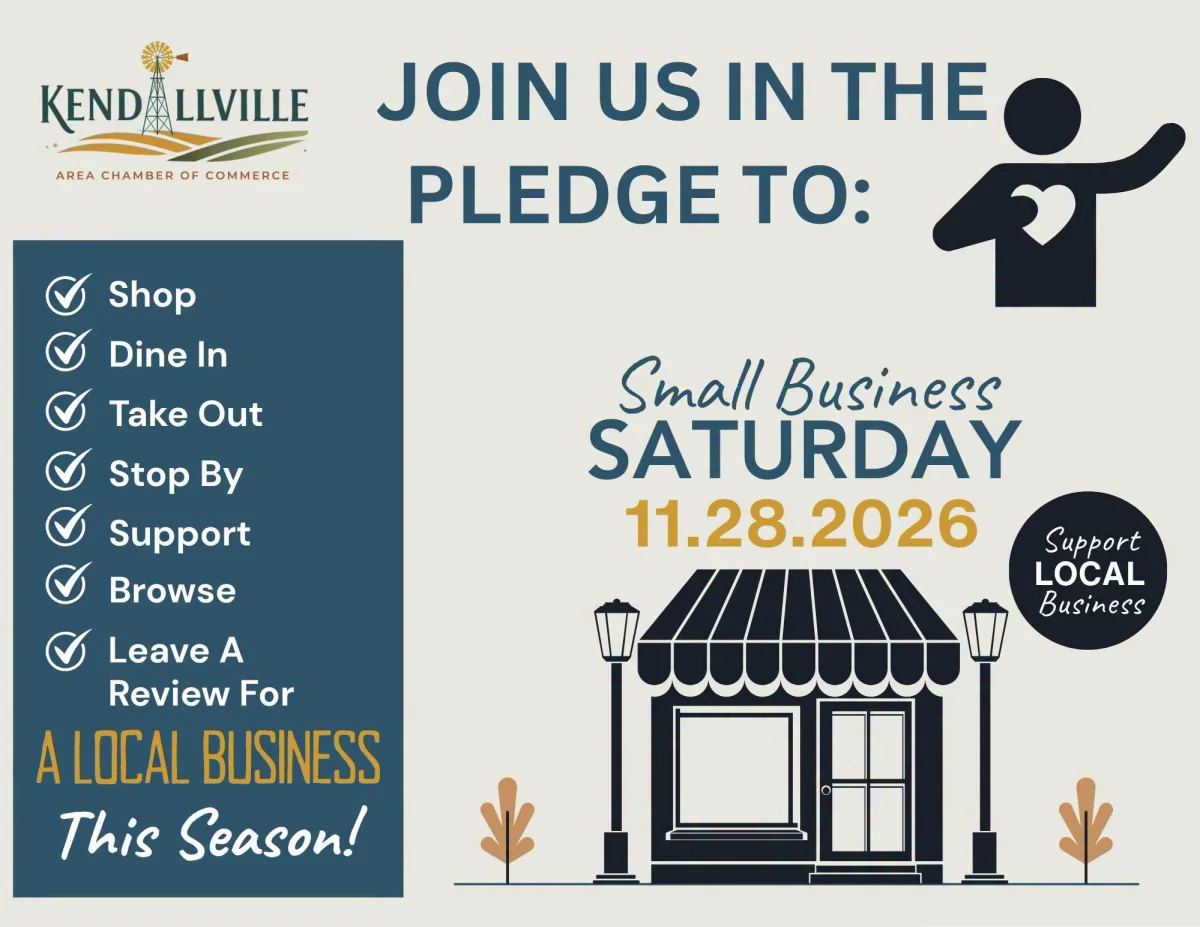 Shop Small Saturday Kendallville