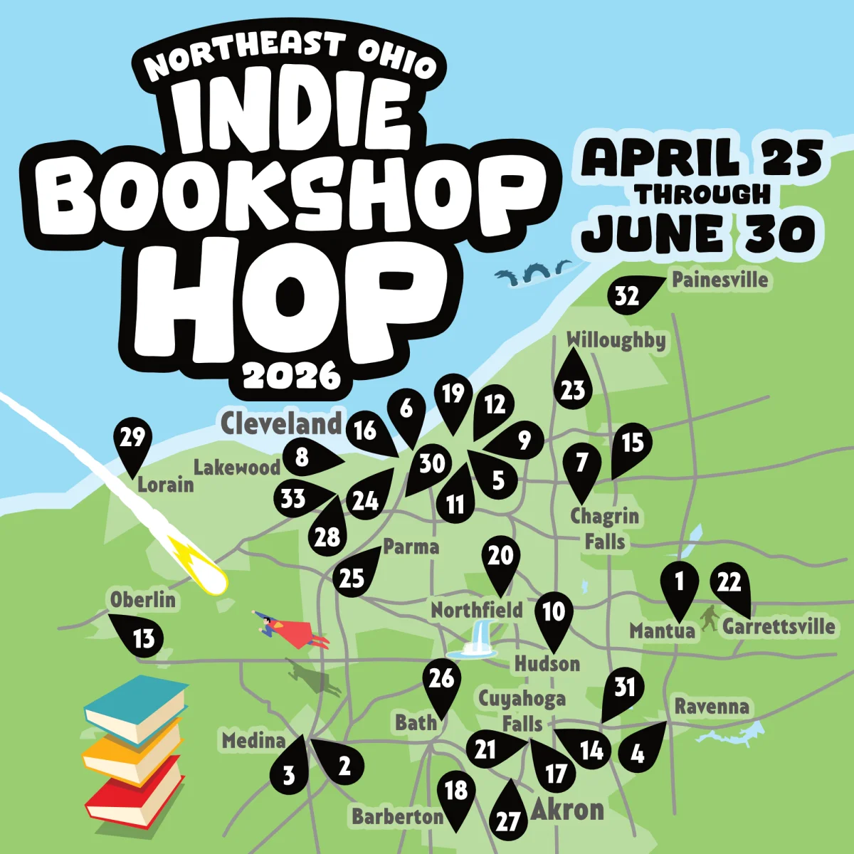 Indie Bookshop Hop Digital Passport