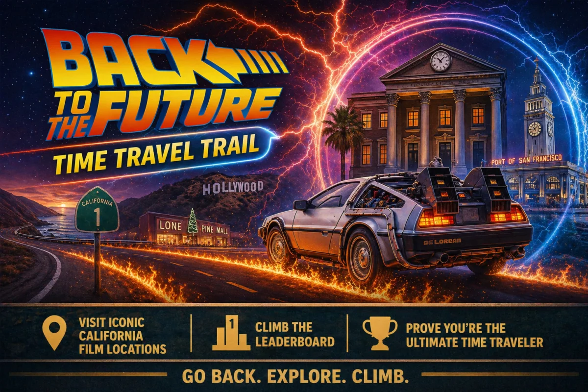 Back to the Future Time Travel Trail