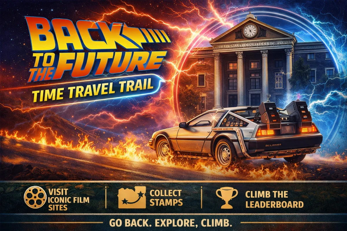 Back to the Future Time Travel Trail