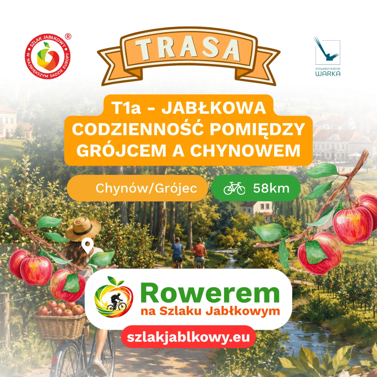T1a - JABŁKOWA CODZIENNOŚĆ POMIĘDZY GRÓJCEM A CHYNOWEM