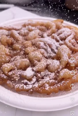 Free Funnel Cakes with carving!