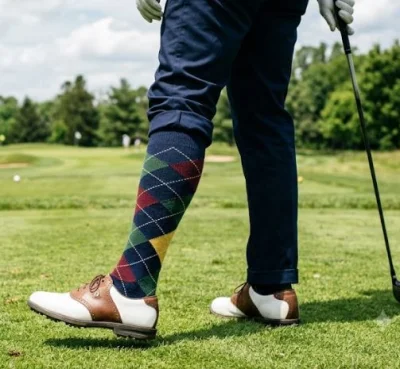 Someone Wearing Argyle Socks