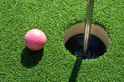 Spot a Pink Golf Ball