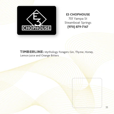 E3 Chophouse