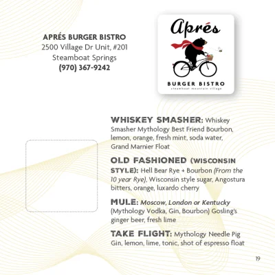 Apres Burger Bistro